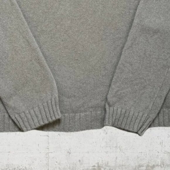 White Stuff Men's Crewneck 100% Lambswool Sweater Size XL Academia Neutral - Picture 5 of 9